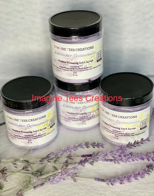 Lavender Chamomile Salt Scrub